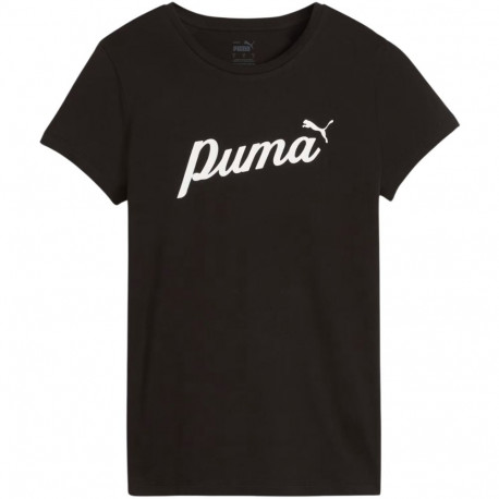 Koszulka damska Puma ESS+Script czarna 679315 01 M