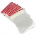 Grip plastic bags 40x60mm 100pcs