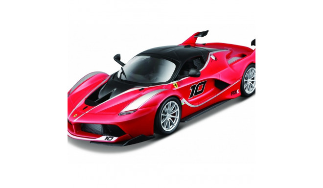 Car Ferrari FXXK red 1/24 for folding