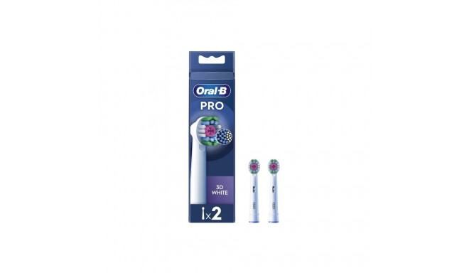 Oral-B vahetatavad hambaharjaotsikud PRO 3D White varuotsikud 2 tk