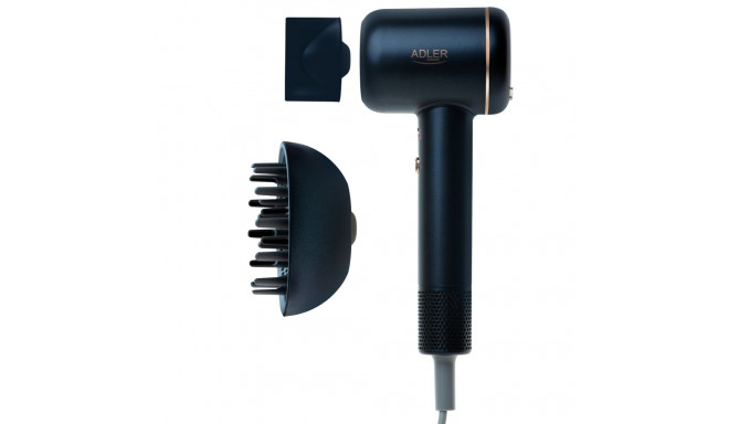 Adler Hair Dryer | AD 2270 SUPERSPEED | 1600 W | Number of temperature settings 3 | Ionic function |