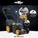 MoWox | 62V Excel Series Cordless Lawnmower | EM 5162 SX-Li | Mowing Area 900 m² | 4000 mAh | Batter