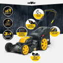 MoWox | 40V Comfort Series Cordless Lawnmower | EM 4640 SX-Li | Mowing Area 450 m² | 4000 mAh | Batt