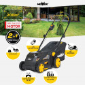 MoWox | 40V Comfort Series Cordless Lawnmower | EM 3440 PX-Li | Mowing Area 200 m² | 2500 mAh | Batt