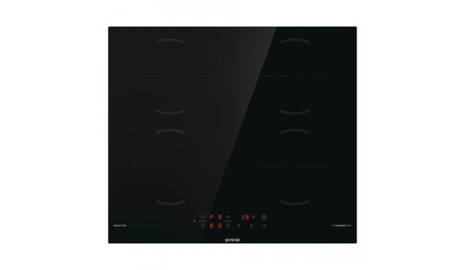 Gorenje | Hob | GI6401BSCE | Induction | Number of burners/cooking zones 4 | Touch | Timer | Black