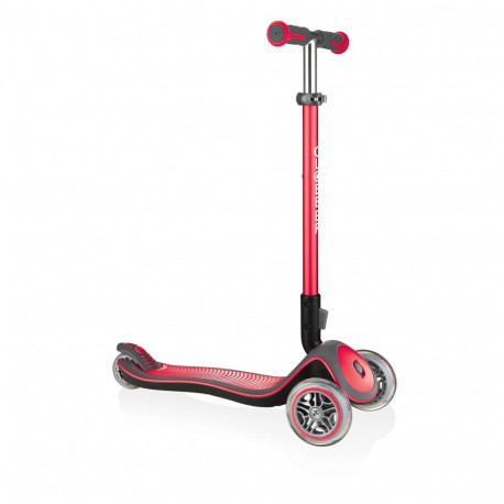 Globber Elite Deluxe punane tõukeratas
