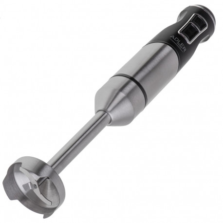 Adler AD 4628 käeshoitav blender 1900 W 1 kiirus turborežiim jääpurustus roostevaba teras/must