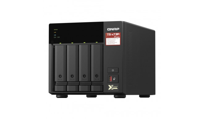 QNAP | 4-Bay QTS and QuTS hero NAS | TS-473A-8G | Up to 4 HDD/SSD Hot-Swap | AMD Ryzen | Ryzen V1500