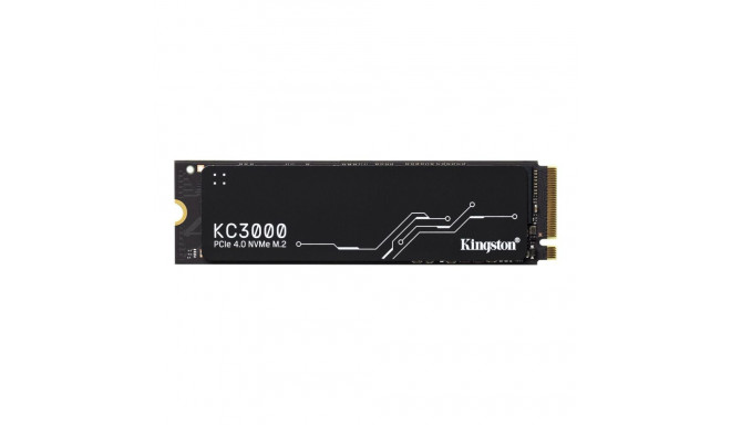 Kingston KC3000 2048 GB M.2 2280 SSD PCIe 4.0 NVMe lugemiskiirus 7000 MB/s kirjutamiskiirus 7000 MB/