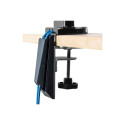 Fellowes arm for 2 monitors -  Platinum black | Fellowes