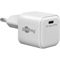 Goobay 65370 USB-C USB-C TM Dual Fast Charger (36 W), White | Goobay 5370 USB-C USB-C TM Dual Fast C