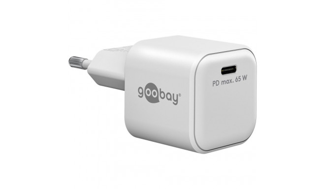 Goobay 65370 USB-C USB-C TM Kahekiirlaadija (36 W), Valge