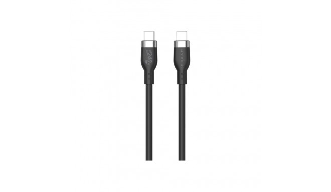 Hyper | 1M Silikoon 240W USB-C Laadimiskaabel | USB-C - USB-C
