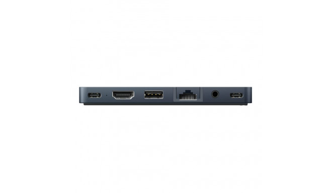 Hyper | HyperDrive Dual USB-C TB ühilduv 7-in-2 jaotur universaalse USB-C laiendusadapteriga MacBook