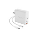 Hyper HyperJuice GaN 140W USB-C Charger | White