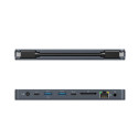Hyper | HyperDrive Universal Silicon Motion USB-C 10-in1 Dual HDMI Docking Station | Ethernet LAN