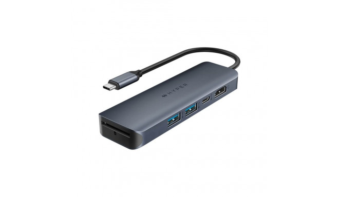 Hyper | HyperDrive EcoSmart Gen.2 universaalne USB-C 6-ühes jaotur 100 W PD toite läbilaskega