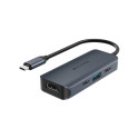 Hyper | HyperDrive Next 4 Port USB-C Hub | HD4001GL | HDMI ports quantity 1