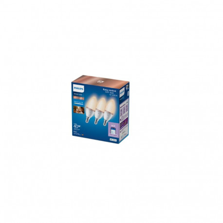Philips Smart Philips Smart WiFi Candle C37, 3pcs pack | E14 | 4.9 W | Tunable White