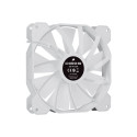 Corsair | 140mm White PWM Fan, Dual Fan Kit with Lighting Node CORE | iCUE SP140 RGB ELITE Performan