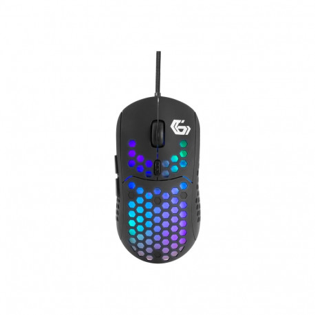 Gembird MUSG-RAGNAR-RX400 must juhtmega USB RGB-taustvalgustusega mängurihiir
