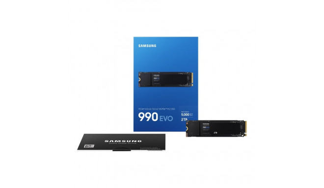 Samsung | 990 EVO | 2000 GB | SSD form factor M.2 2280 | Solid-state drive interface NVMe | Read spe