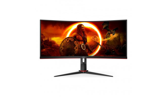 Mängimonitor | 34 " | VA | 21:9 | 180 Hz | 1 ms | 3440 x 1440 pikslit | HDMI portide arv 2 | Must