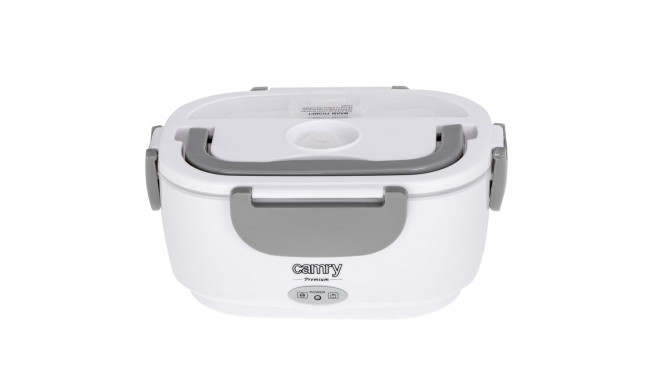 Camry | Electric Lunchbox DC12V and AC230V | CR 4483 | Capacity 1.1 L | Material Plastic | White/Gre