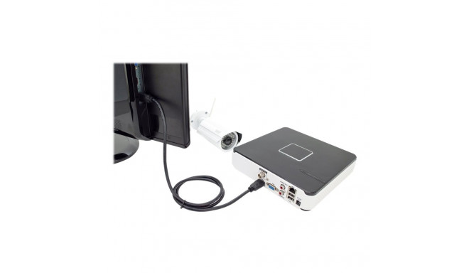 Digitus HDMI premium kõrge kiirusega ühenduskaabel HDMI-HDMI 3 m