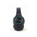 Gembird | BHP-LED-01 | Stereo Headset with LED Light Effects | Bluetooth | On-Ear | Wireless | Black
