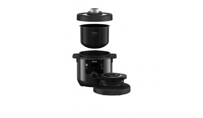 TEFAL Turbo Cuisine and Fry multifunktsionaalne pott CY7788 1200 W 7,6 L 15 programmi must