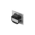 Digitus | Safety Plug for Flush Mounting with 1 x USB Type-C, 1 x USB A