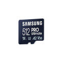 Samsung | MicroSD Card with Card Reader | PRO Ultimate | 512 GB | microSDXC Memory Card | Flash memo