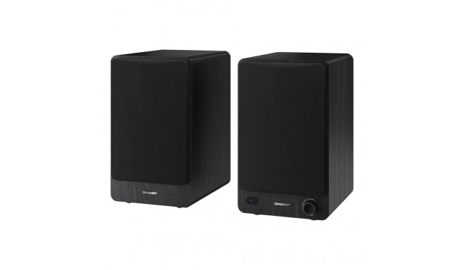 Sharp CP-SS30 Bookshelf Speakers, Black | Sharp | Speakers | CP-SS30(BK) Bookshelf | 60 W | Bluetoot