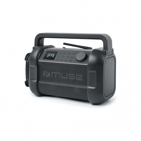 Muse raadiokõlar M-928 FB veekindel Bluetooth-ühendusega kaasaskantav NFC-toega, must