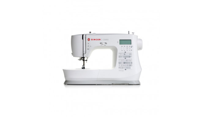 Singer | Sewing Machine | C5955 | Number of stitches 417 | Number of buttonholes 8 | White