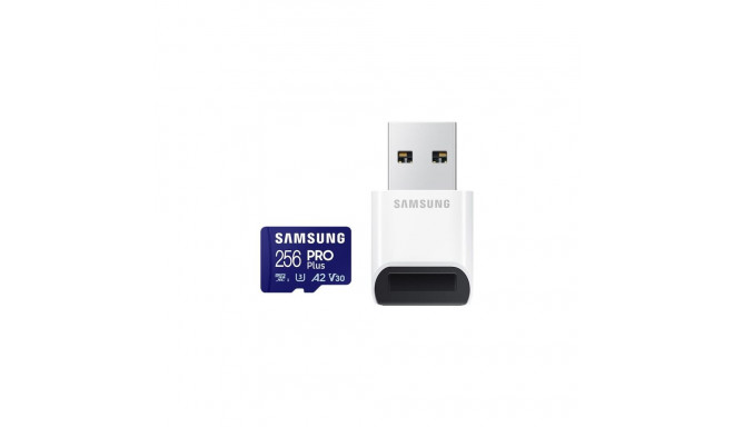 Samsung microSD Kaart SB PRO Plus 256 GB MicroSDXC Välkmälu klass 10