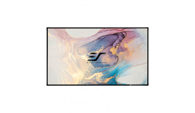 Elite Screens | Fixed Frame Projection Screen | AR120H-CLR3 | Diagonal 120 " | 16:9 | Black