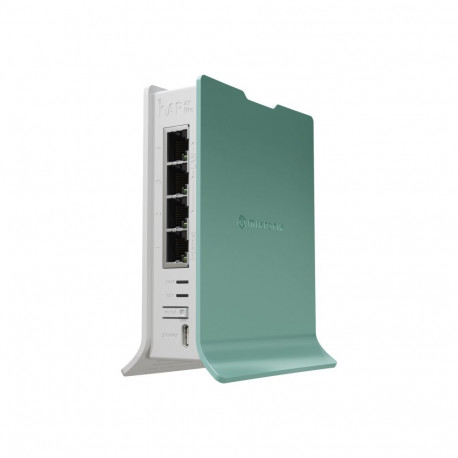 MikroTik hAP ax lite Router | MikroTik | hAP ax lite Router | L41G-2axD | 802.11ax | 574 Mbit/s | Et