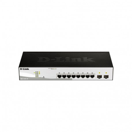 D-Link | 10-Port Gigabit Smart Managed Switch | DGS-1210-10 | Managed L2+ | Rackmountable