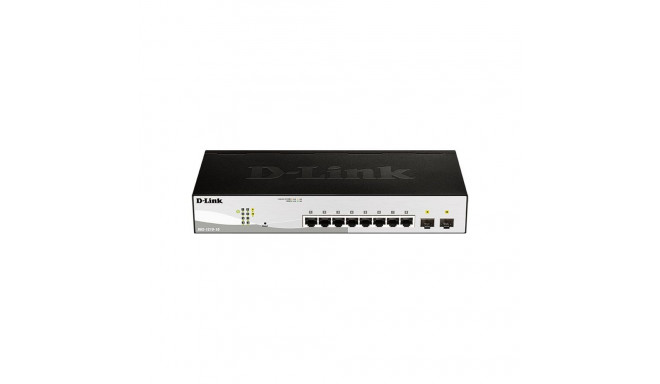 D-Link 10-portine gigabit nutikas hallatav lüliti DGS-1210-10 hallatav L2+ riiulipaigaldatav