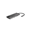 Natec | USB-C Multiport Adapter | NMP-1690 | 0.15 m | Grey | USB Type-C