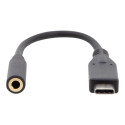 Digitus | USB Type-C Audio adapter cable, Type-C - 3.5mm M/F, 0.2m, Audio input/output, Version 3.1 