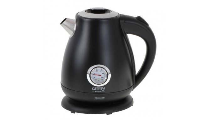 Camry | Kettle with a thermometer | CR 1344 | Electric | 2200 W | 1.7 L | Stainless steel | 360° rot
