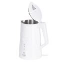 Adler | Kettle | AD 1345w | Electric | 2200 W | 1.7 L | Stainless steel | 360° rotational base | Whi