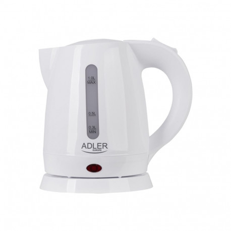 Adler | Kettle | AD 1272 | Electric | 1600 W | 1 L | Stainless steel/Polypropylene | 360° rotational