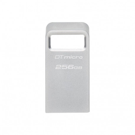 Kingston mälupulk DataTraveler micro USB 3.2 256GB USB Type-A, hõbedane