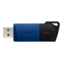 Kingston | USB 3.2 Flash Drive | DataTraveler Exodia M | 64 GB | USB 3.2 | Black/Blue