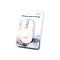 Gembird | Wireless Optical mouse | MUSW-4B-05 | Optical mouse | USB | White
