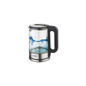 Mesko | Kettle | MS 1301b | Electric | 1850 W | 1.7 L | Glass/Stainless steel | 360° rotational base